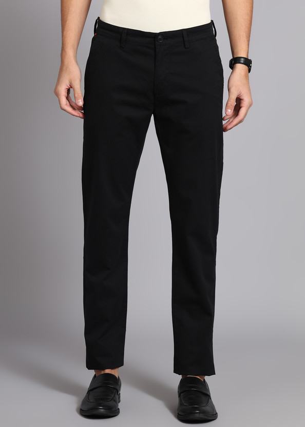 PETER ENGLAND Slim Fit Men Green Trousers