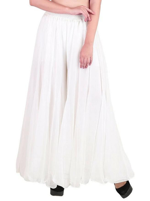 Kvish Flared Women White Trousers