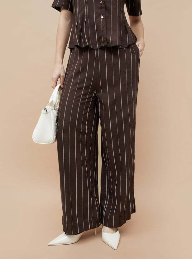 CODE by Lifestyle Regular Fit Women Brown Trousers