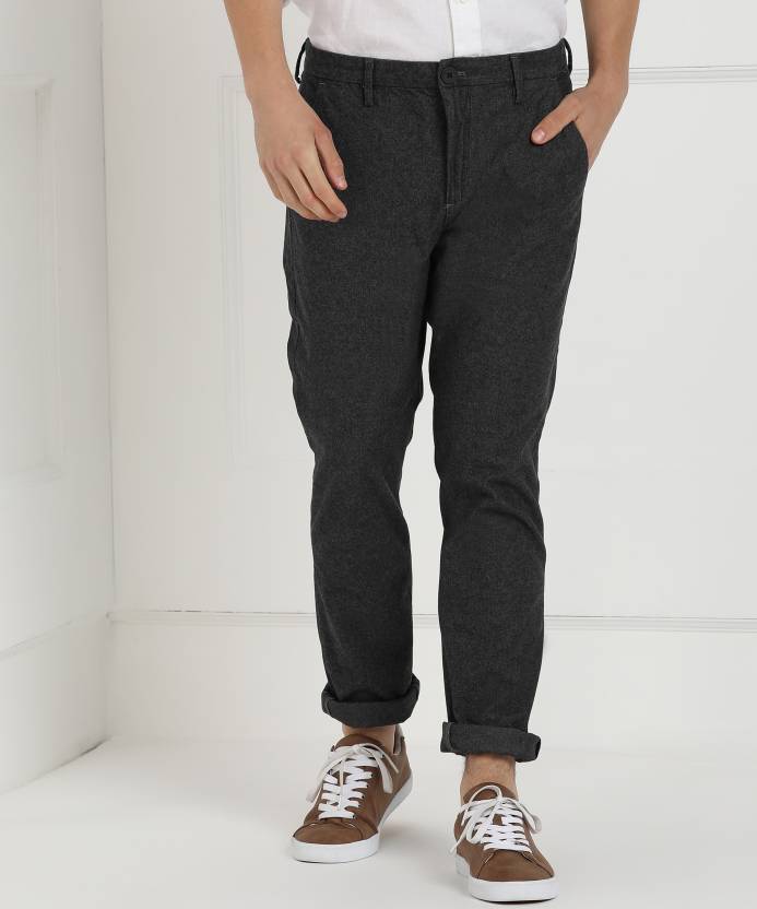 Calvin Klein Jeans Regular Fit Men Grey Trousers - Buy Calvin Klein Jeans  Regular Fit Men Grey Trousers Online at Best Prices in India 