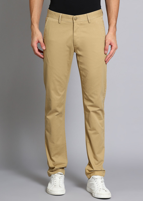 PETER ENGLAND Regular Fit Men Blue Trousers