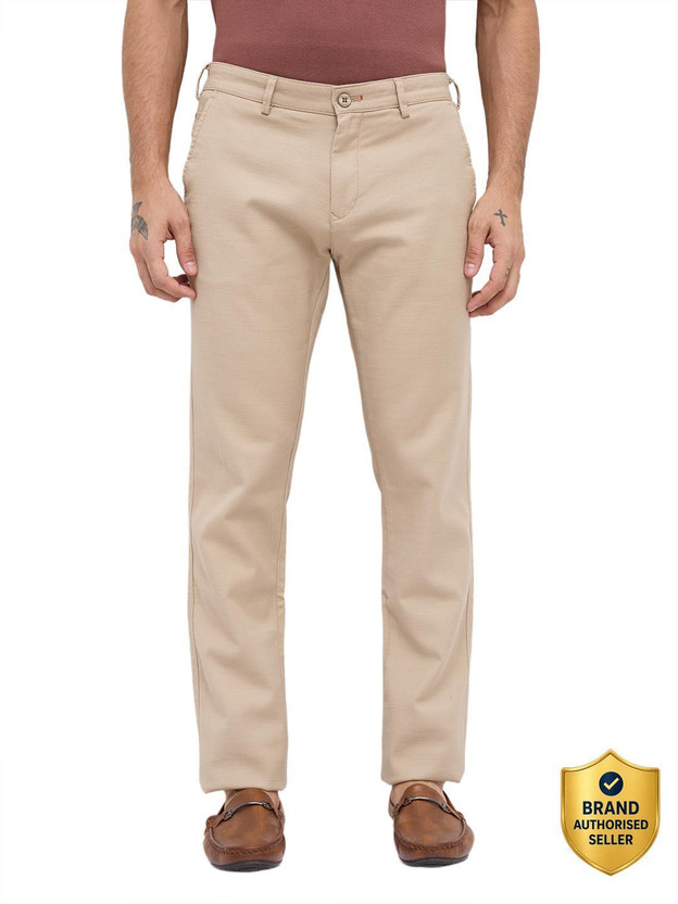 KILLER Slim Fit Men Dark Green Trousers