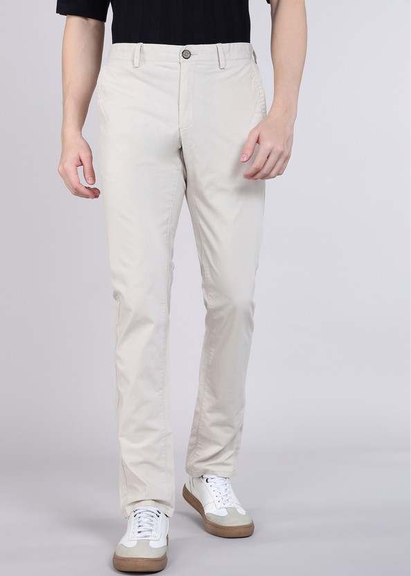 INDIAN INDIAN TERRAIN Slim Fit Men Beige Trousers - Flipkart Deal