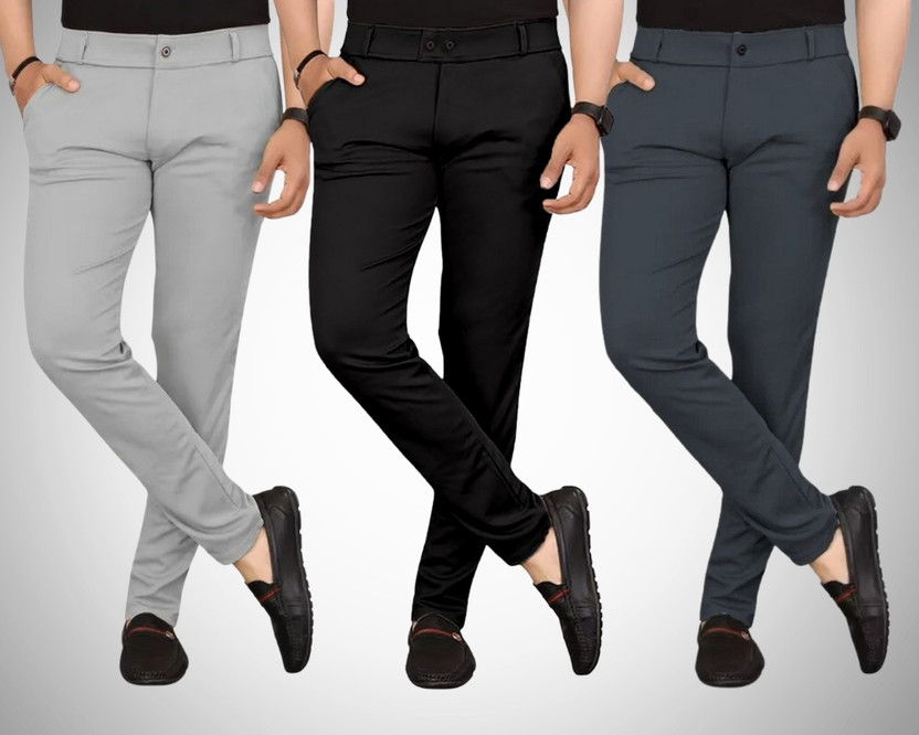 Chartou Regular Fit Men Multicolor Trousers