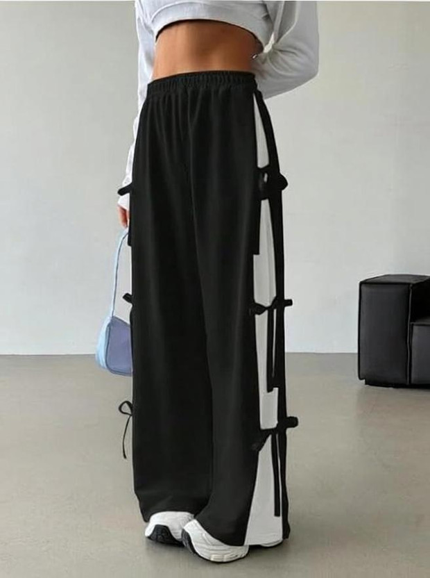Eastern Uniforms Loose Fit Women Black Trousers