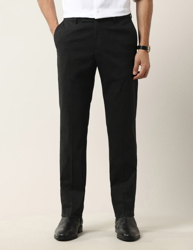 ARROW Tapered Men Grey Trousers