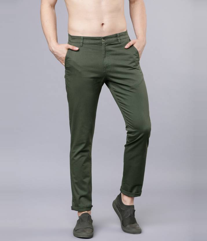 New Casual Pants Men Cotton Slim Fit Chinos Fashion Trousers Male Brand  Clothing Dark Green Jeans Slim Fit Super Skinny Jeans For Men Street Wear  Hio 
