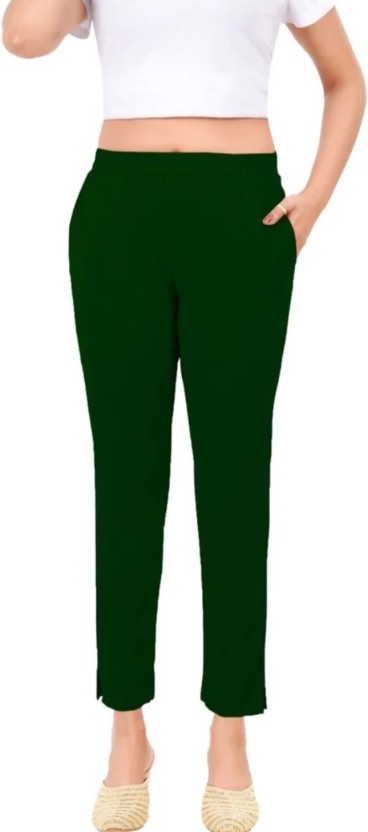 Buy Mango Trousers & Pants for Women by LYRA Online | Ajio.com