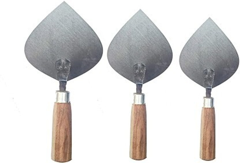 AuraZen Tools Set of 3 Karni/Kanni (Small, Medium, Large) Karni Tools 30 cm Garden Trowel
