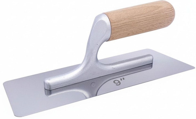 KRISHNA PRODUCTS Krishna Product Steel Trowel 9 Inch 23 cm Finishing Trowel