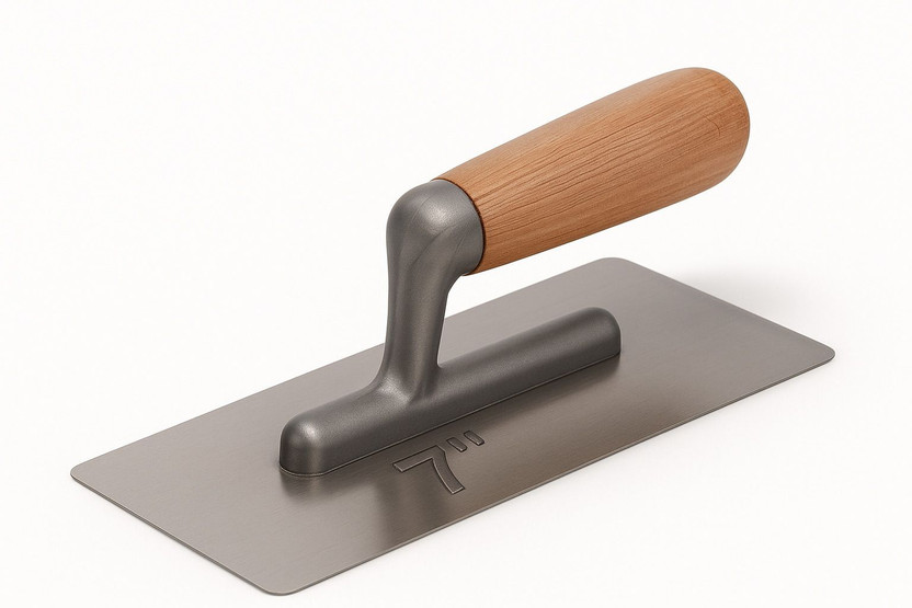 KRISHNA PRODUCTS 7 Inch Stainless Steel Trowel 18 cm Finishing Trowel