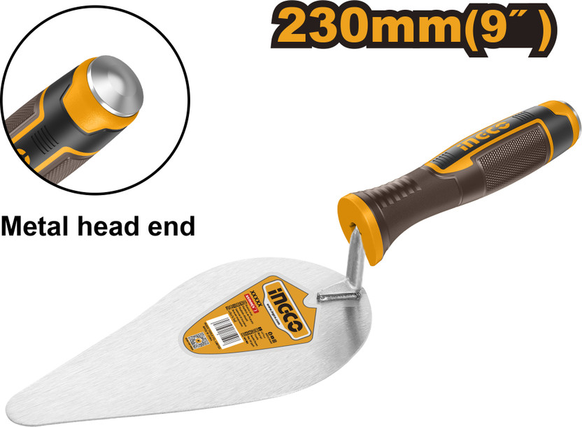 INGCO 230mm Bricklaying trowel HBT918 23 cm Brick Trowel