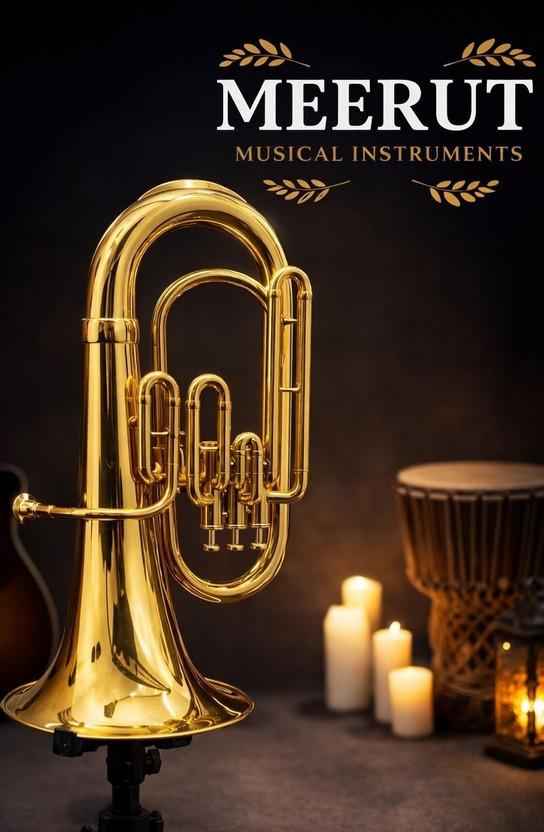 MMI Bb Euphonium 3 Valve 9027107767 Bb Trumpet(Gold)