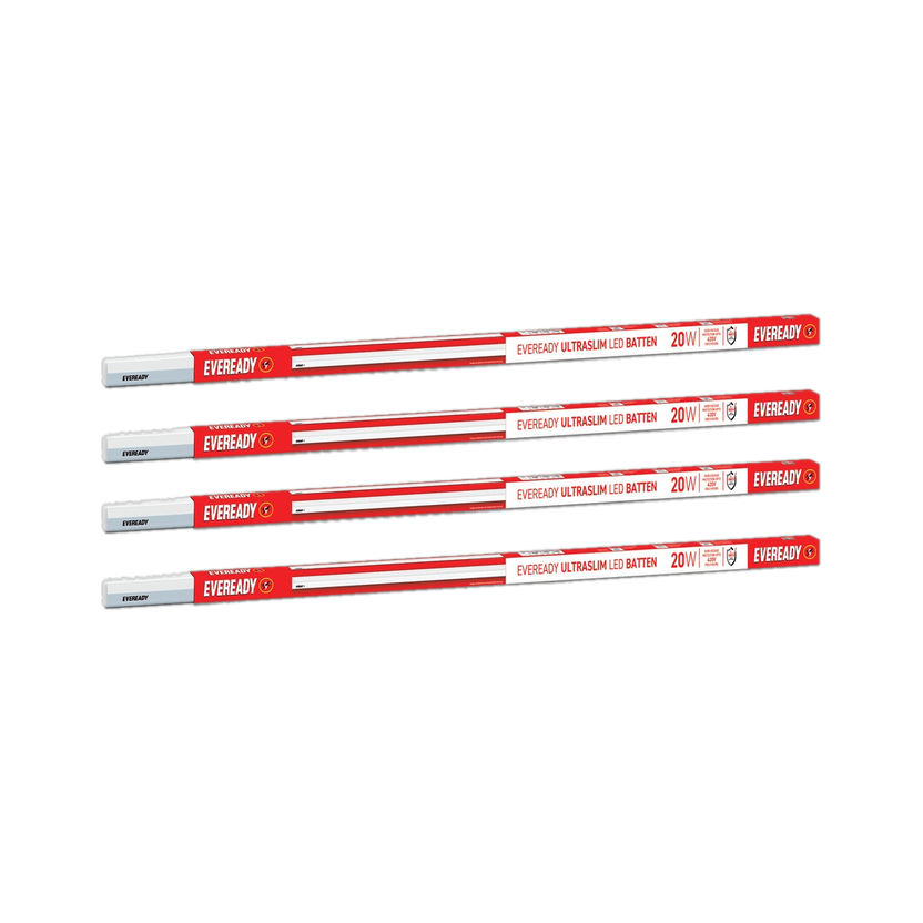 EVEREADY Ultraslim 20 W 110 cm Tube Light(Pack of 4)