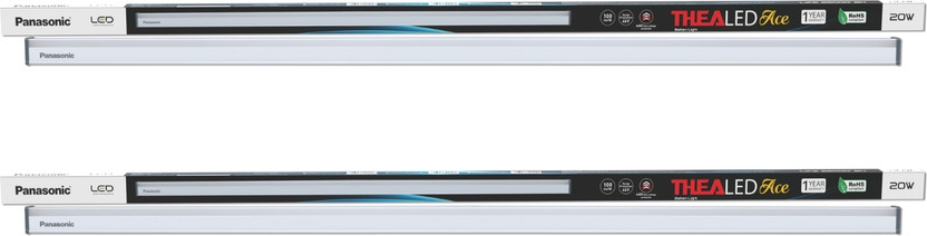 Panasonic Batten Tubelight 20 W 120 cm Tube Light(White, Pack of 2)