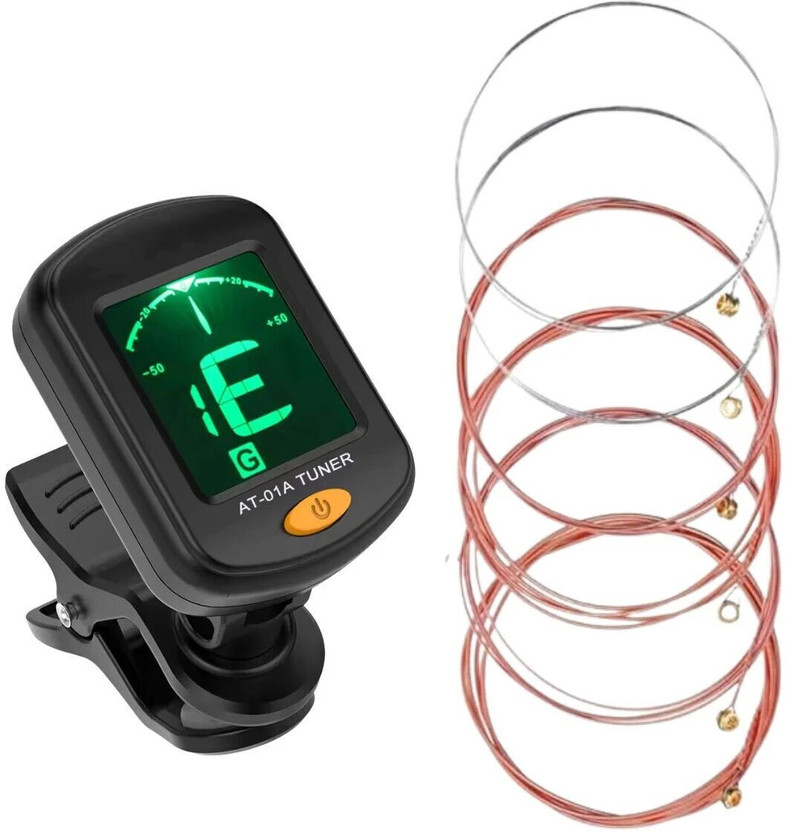Urban Infotech Guitar Tuner 360 degree Digital Tuner Easy to Use Highly Accurate Automatic Digital Tuner(Chromatic: Yes, Multicolor)