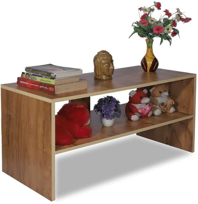 Flipkart Perfect Homes Engineered Wood TV Entertainment Unit(Finish Color - OAK YELLOW, DIY(Do-It-Yourself))