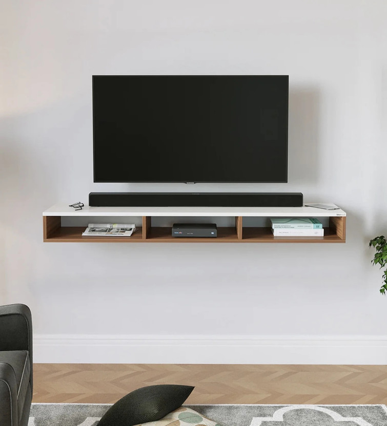 LIBRATRADER LIBRATRADER Tv unit Engineered Wood TV Entertainment Unit(Finish Color - Black, DIY(Do-It-Yourself)) - Flipkart Deal
