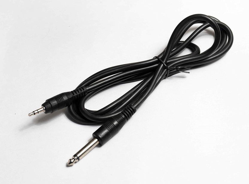 Sage  TV-out Cable 6.5mm Audio Amplifier to 3.5mm AUX Jack Male Cable(Multicolor, For Mobile, 1.5 m)
