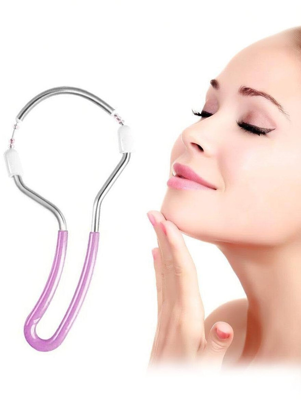 Kapish global Portable Facial Hair Remover Spring Tool Quick & Painless Face Hair Removal