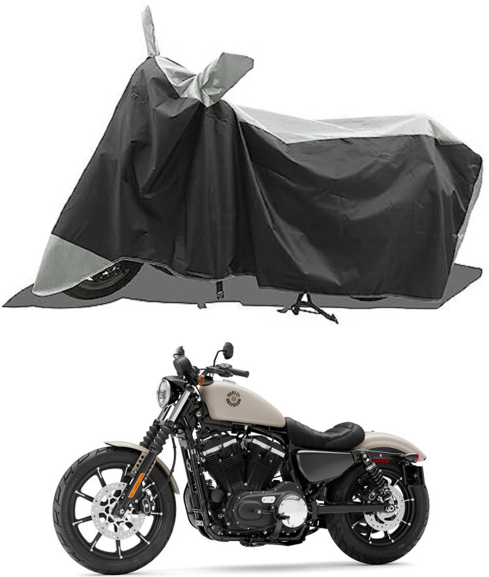 GROFATIK Two Wheeler Cover for Harley Davidson(Iron 883, Grey)
