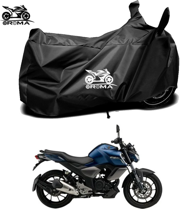 Oroma Waterproof Two Wheeler Cover for Yamaha(FZ, Black)