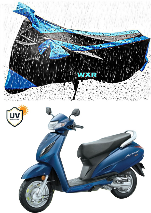 WXR WXR Waterproof Two Wheeler Cover for Honda(Activa 6G, Black, Blue) - Flipkart Deal