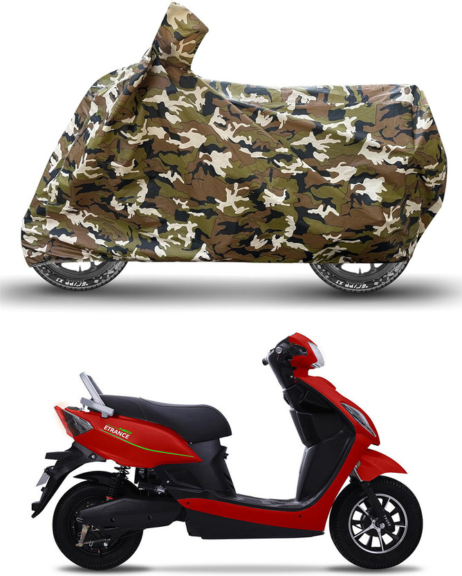 RABABLI Waterproof Two Wheeler Cover for PURE EV(Multicolor)