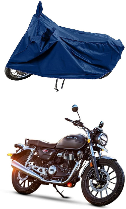 SPECTUS Two Wheeler Cover for Honda(Hness CB350, Blue)