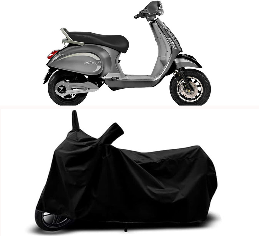 RABABLI Waterproof Two Wheeler Cover for PURE EV(Black)