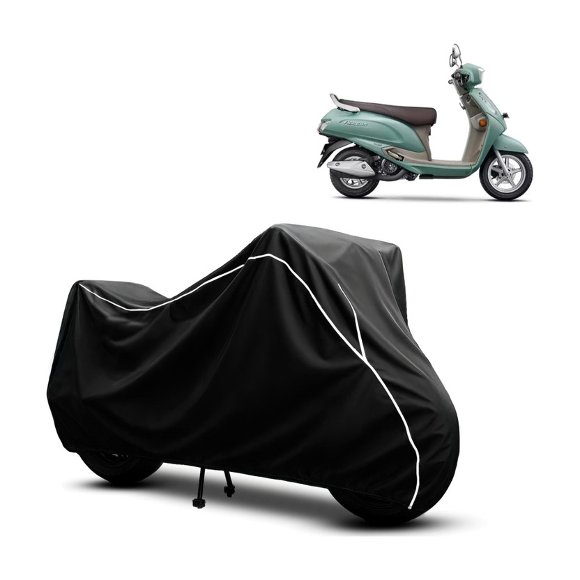 AUCTIMO Two Wheeler Cover for Suzuki(Access 125, Multicolor)