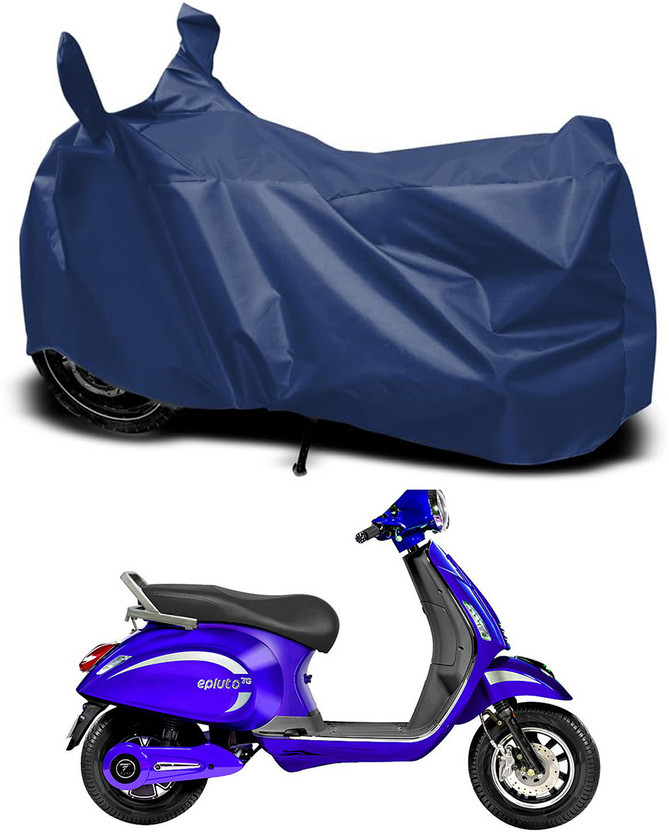 RABABLI Waterproof Two Wheeler Cover for PURE EV(Blue)