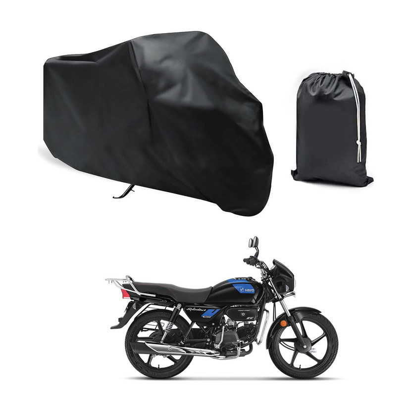 GOSHIV-car GOSHIV-car and bike accessories Two Wheeler Cover for Hero(Black) - Flipkart Deal