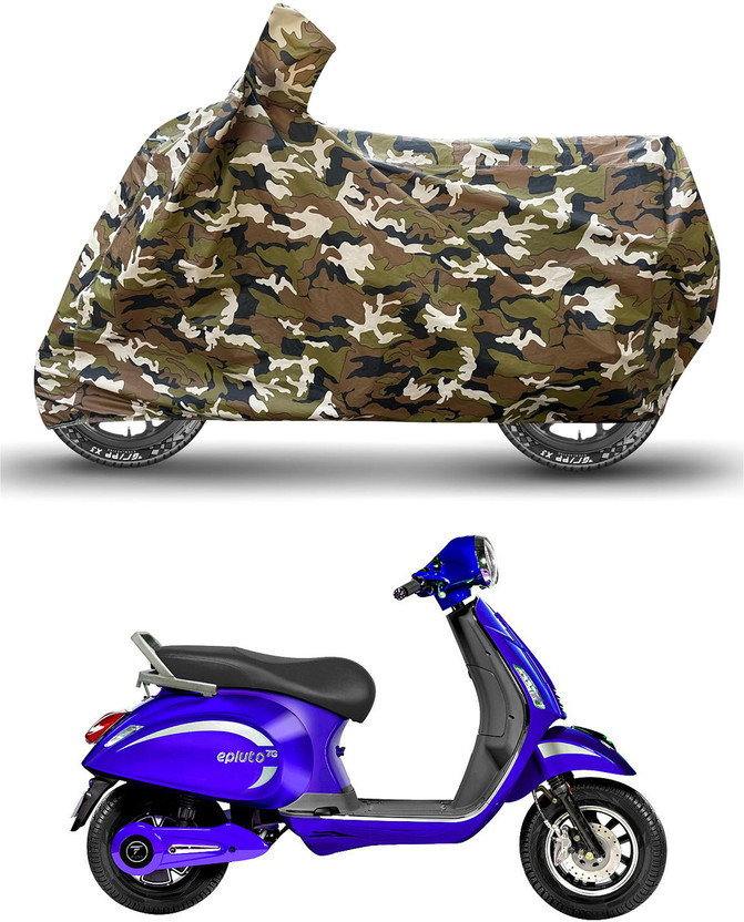 RABABLI Waterproof Two Wheeler Cover for PURE EV(Multicolor)