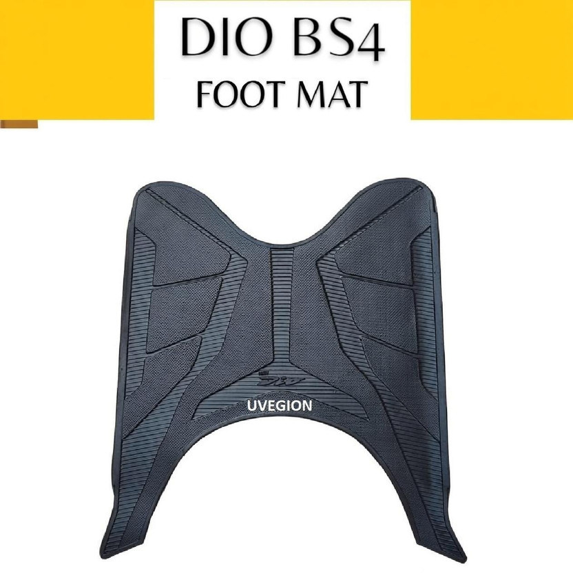 UVEGION UVEGION Dio Bs4 Scooter Foot Mat Floor Mat for Honda Dio Two Wheeler Mat - Flipkart Deal
