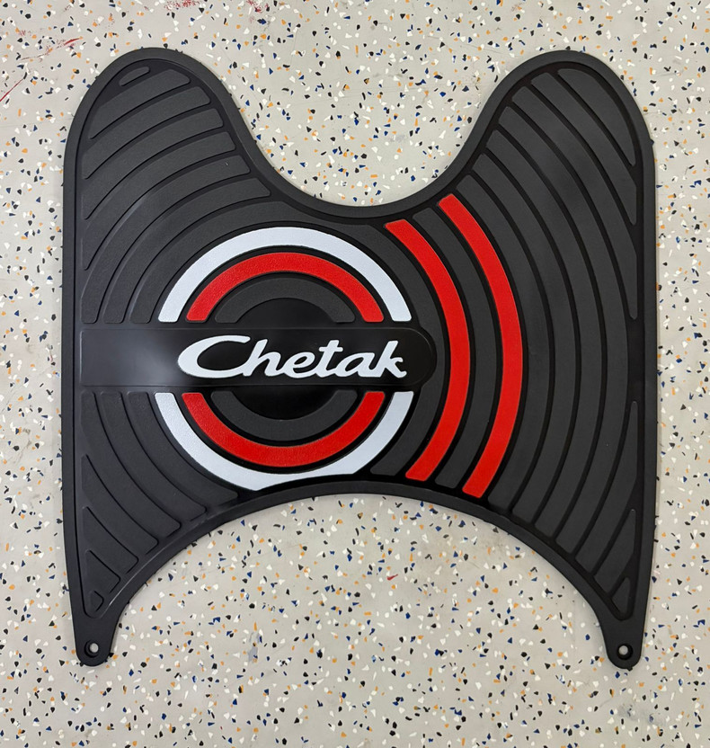 uri Washable Floor Mat/Foot Mat for C-2501 Bajaj Chetak Two Wheeler Mat