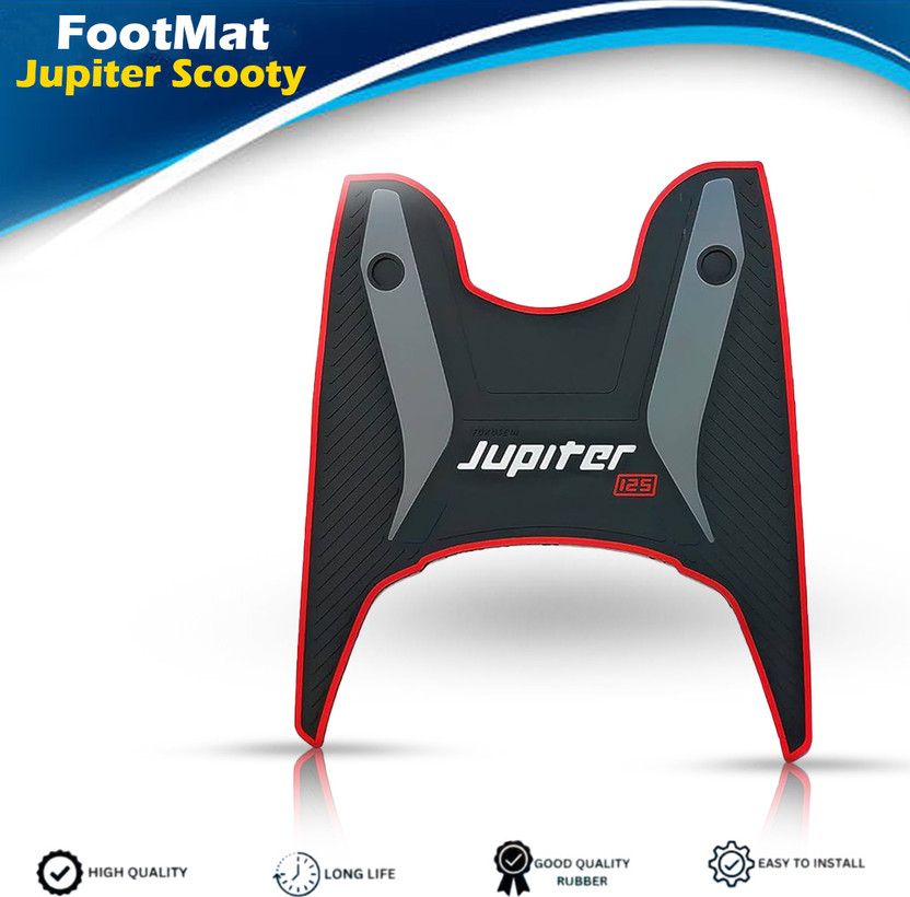 Weyride Scooter Scooty Mat Two Wheeler Floor Foot Mat for Jupiter 125 Way_a6 TVS Jupiter Two Wheeler Mat