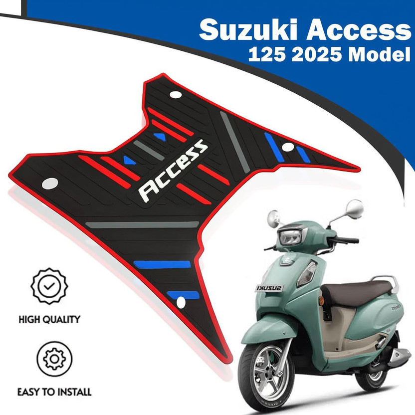 Weyride Scooter Scooty Mat Two Wheeler Floor Foot Mat for (Access 125) Way_f3 Suzuki Access 125 Two Wheeler Mat