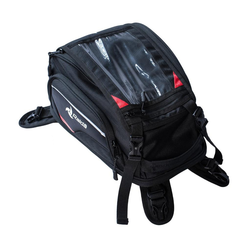 Raida Raida Compass K16 16L Motorcycle Tank Bag with Magnetic Mount & Rain Cover Luggage Box Black Polyester Motorbike Saddlebag(16 L) - Flipkart Deal