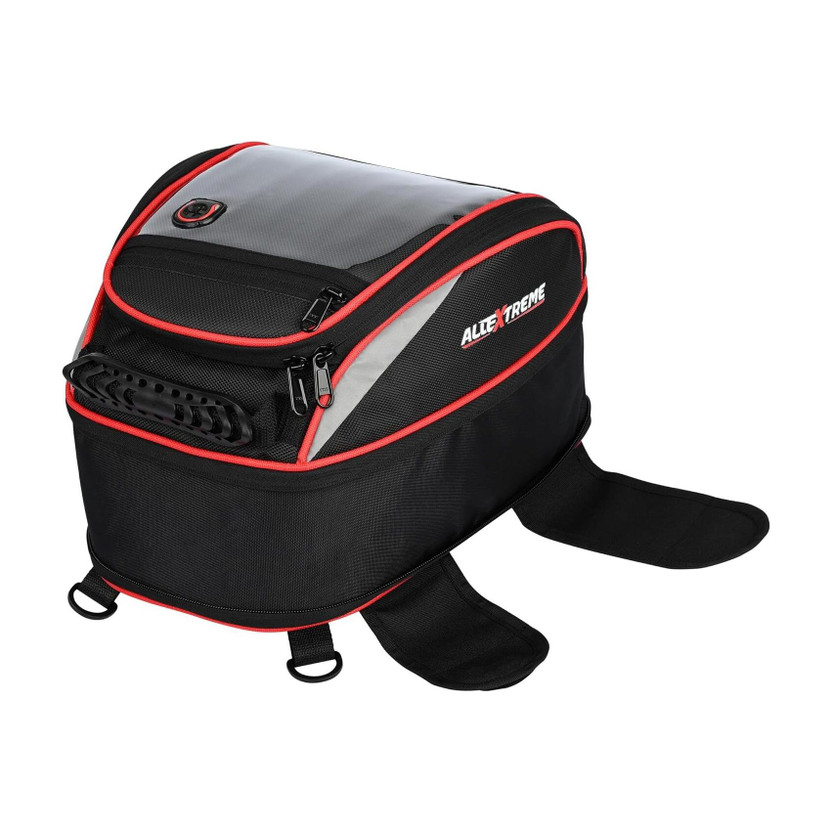ALLEXTREME ALLEXTREME EXFTB01 Magnetic Fuel Tank Bag with Rain Cover & Multi-Pocket Storage Compartments Universal Fit Accessory for All Motorcycles Bike Luggage Box Black Polyester Motorbike Saddlebag - Flipkart Deal