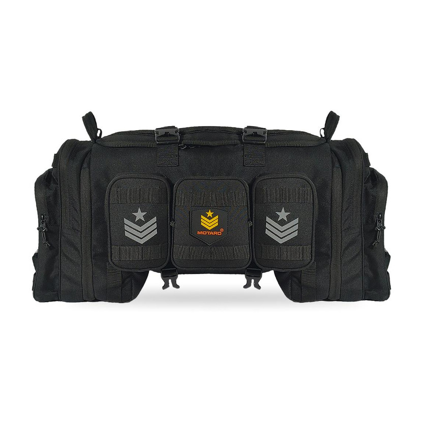 Motard Motard Blackcat 6Days Motor Bike 48+12 Liters | 100% Waterproof Motorcycle Tail Bag Saddle Bag Black Polyester, Polyurethane Motorbike Saddlebag(48 L) - Flipkart Deal