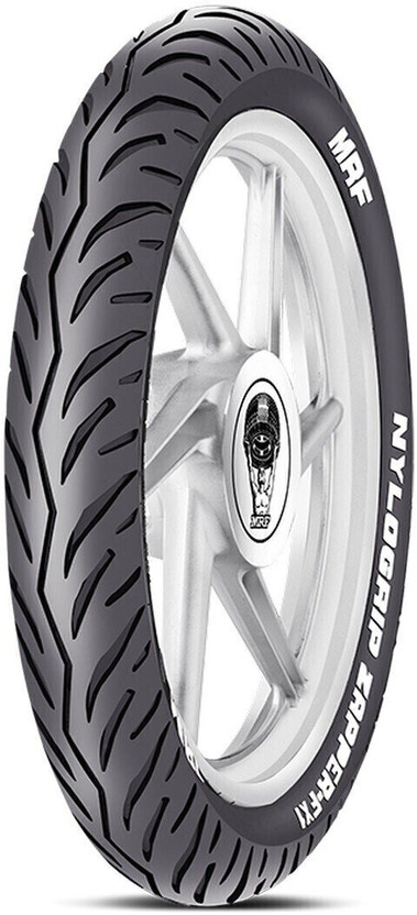 MRF Zapper-FX1 100/80-17 TL 100/80-17 FX1 Front Two Wheeler Tyre(Dual Sport, Street, Racing Slicks, Tube Less)
