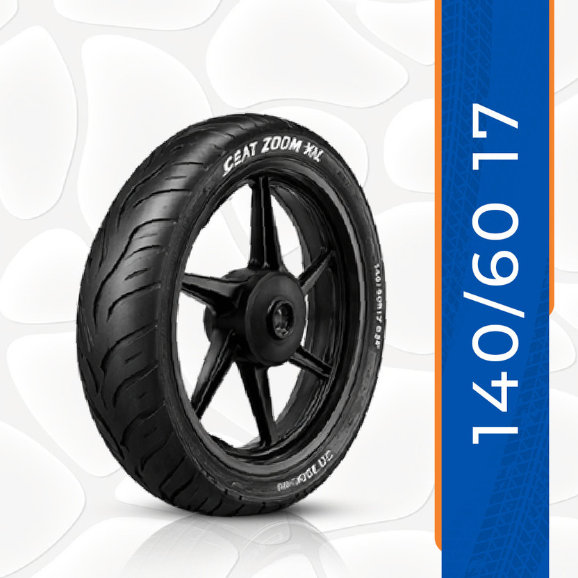 CEAT 140/60 17 140/60 17 Rear Two Wheeler Tyre(Racing Slicks, Street, Tube Less)
