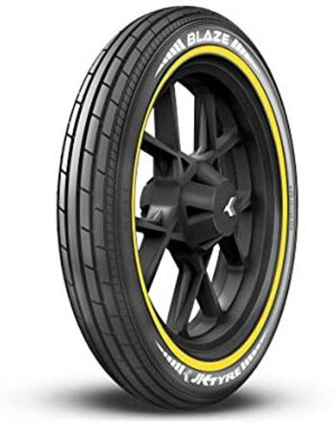 JK TYRE 2.7518 BLAZE RYDR BF11 TUBELESS BIKE FRON TYRE Front Two