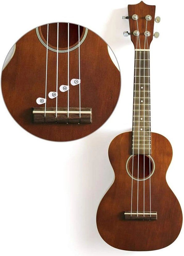 Pleasure Pleasure Set Of Nylon Ukulele String Replacement String with 5 Picks For Concert Ukulele Concert Ukelele Strings - Flipkart Deal