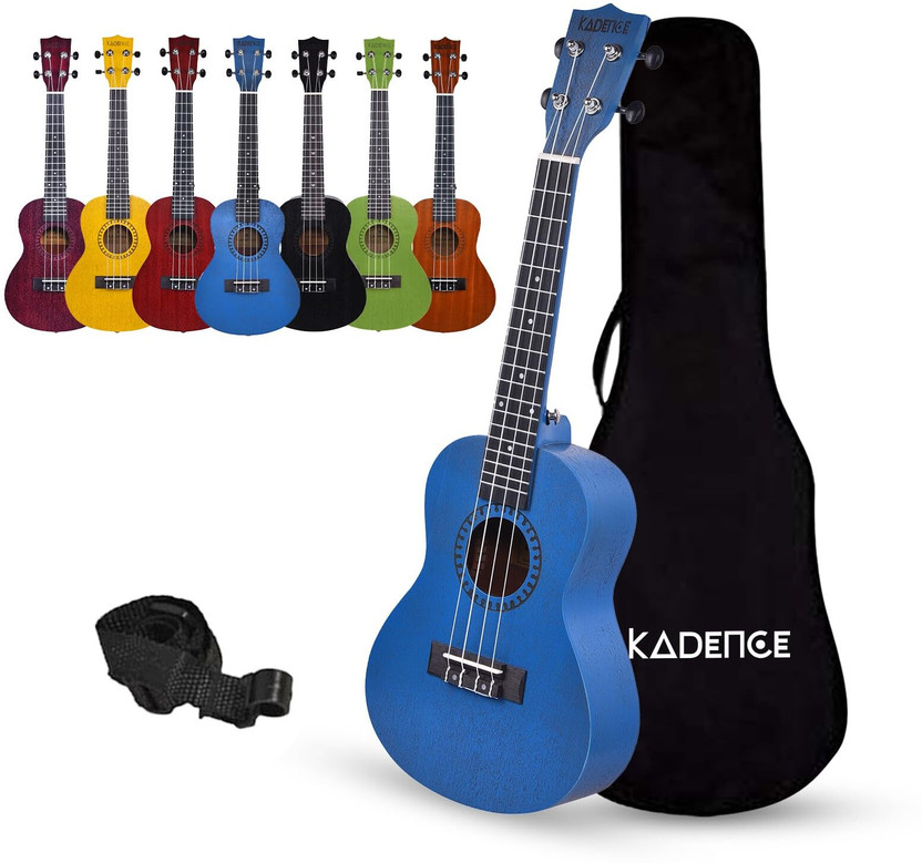 KADENCE Concert Ukulele 23" Spring Summer Collection of Ukuleles- fluorocarbon strings Concert Ukulele(Overall Length - 58 cm)