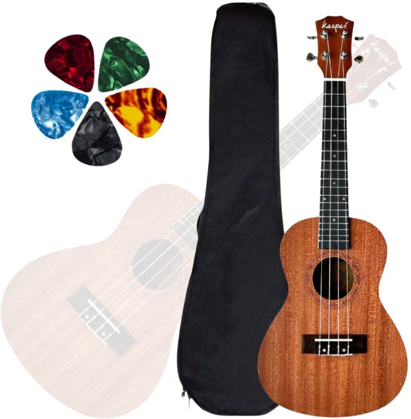 Urban Infotech 24Inch Classical Ukulele with Bag and Picks for Beginners Adults, Kids Concert Ukulele(Overall Length - 60 cm)