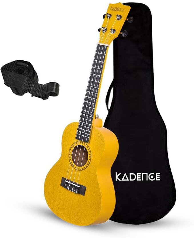 KADENCE Concert Ukulele 23" Spring Summer Collection, fluorocarbon strings Concert Ukulele(Overall Length - 58 cm)
