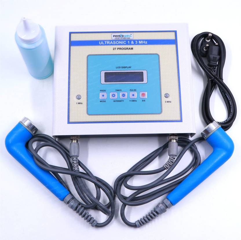 Physiowell Physiotherapy LCD Ultrasonic Ultrasound Machine for