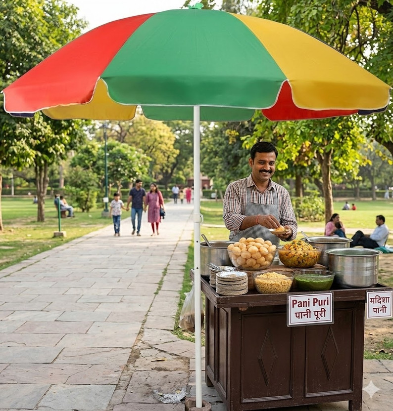 unicornstore StreetShade Multi-Color Pro 240 Umbrella(Multicolor)